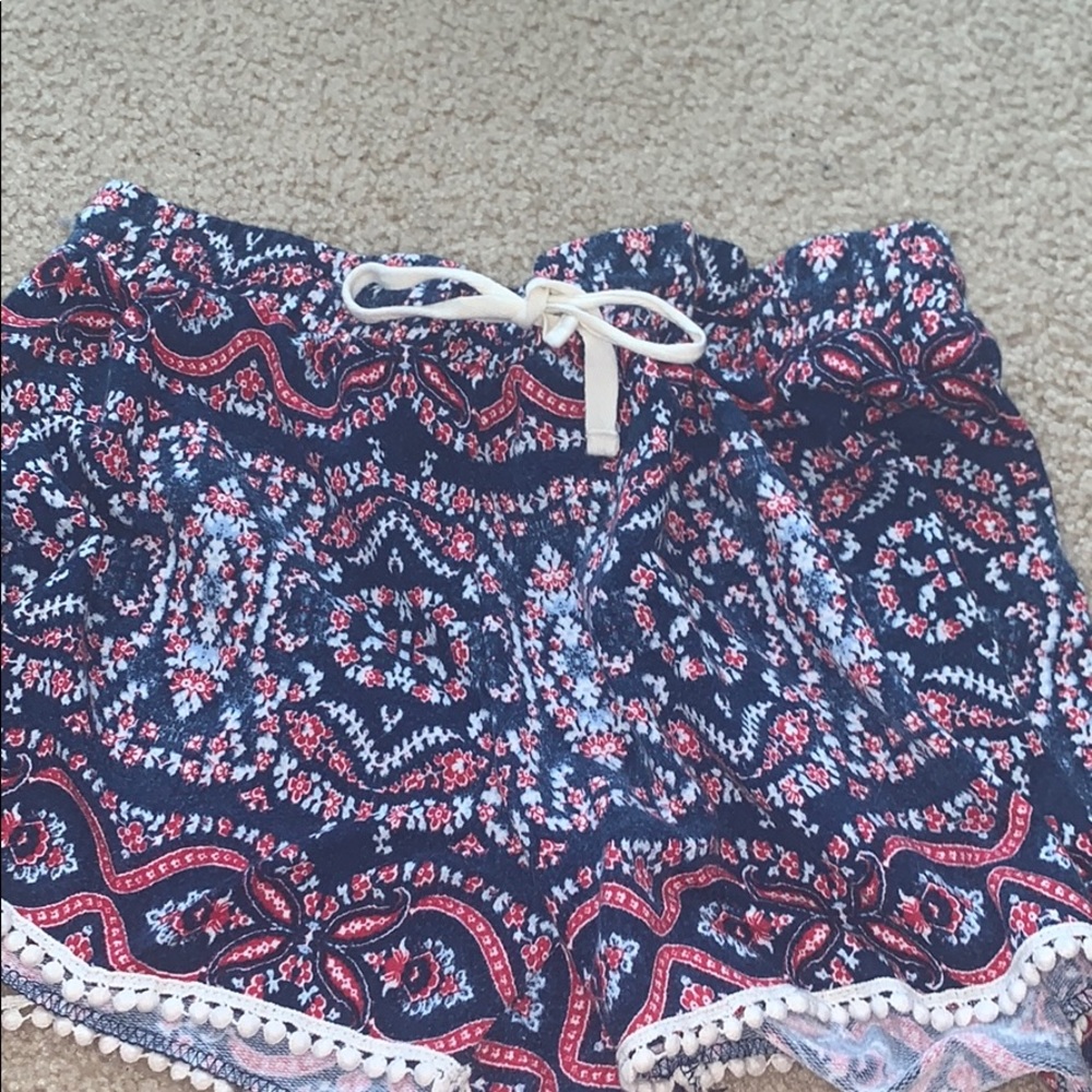 Pattered Shorts